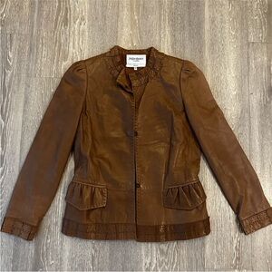 Yves Saint Laurent Vintage y2k Leather Jacket